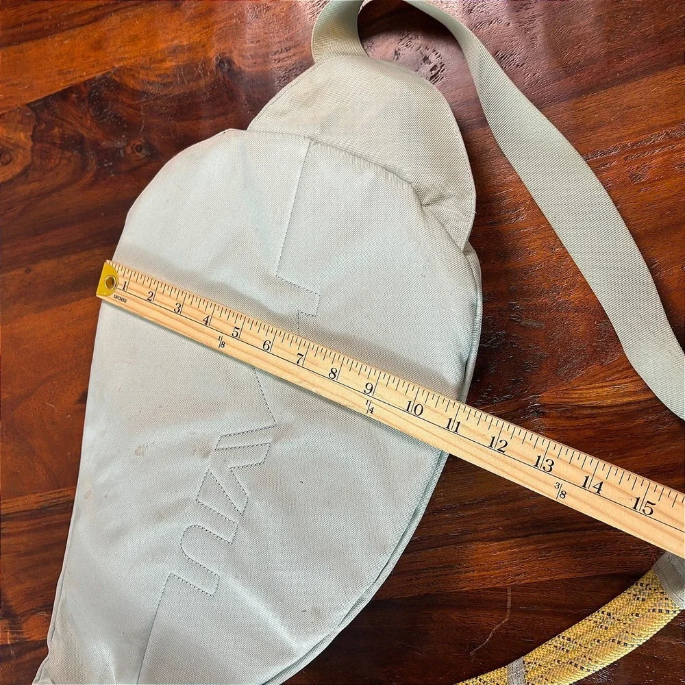 KAVU Rope Bag Mint Green Canvas Sling Crossbody Backpack Outdoors Gorpcore